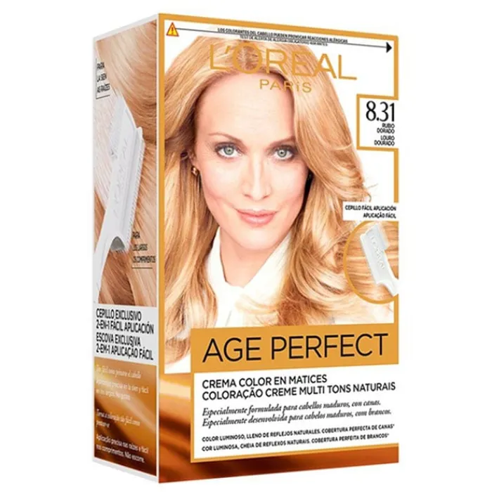 L'Oréal Excellence Age Perfect Nº 8.31 Rubio Dorado