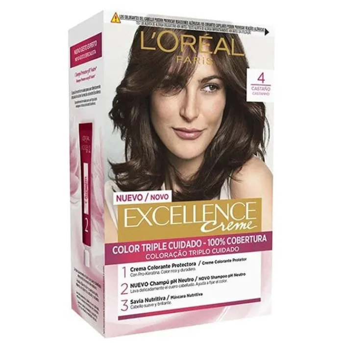 L'Oréal Excellence Creme Nº 4 Castaño