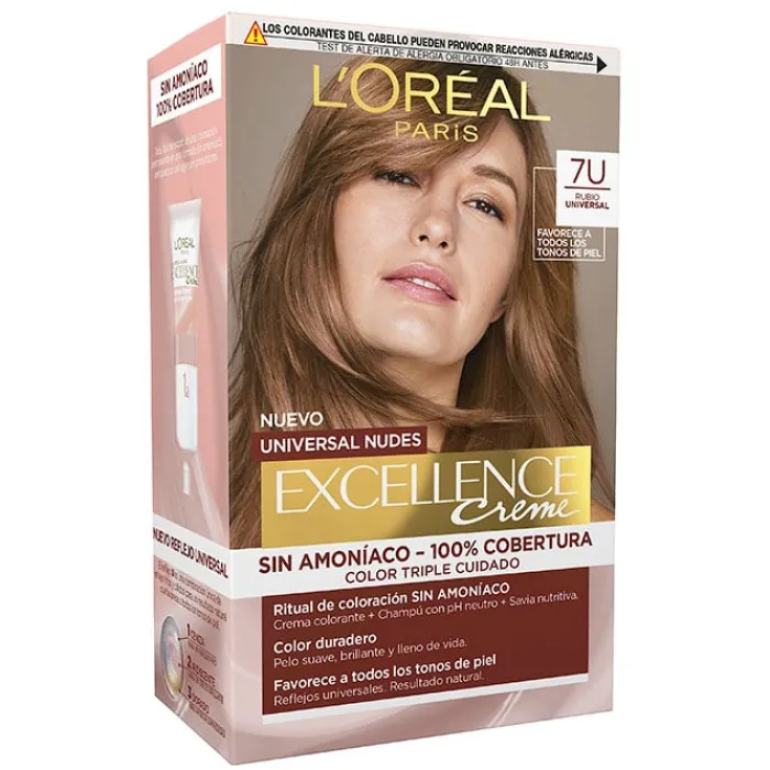 L'Oréal Excellence Universal Nudes Nº 7U Rubio
