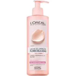 L'Oréal Flores Delicadas Leche Limpiadora Rosa&Jazmín
