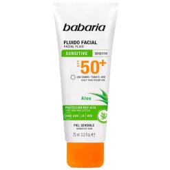 Babaria Fluído Facial Piel Sensible SPF50+