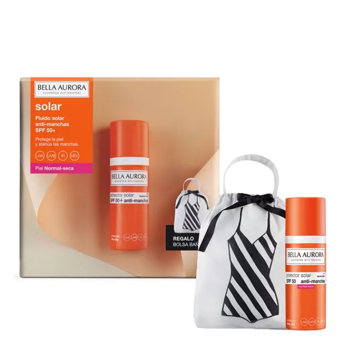 Bella Aurora Fluido Solar Anti-Manchas SPF50+ Estuche