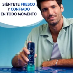 Hombre NIVEA MEN Fresh Ocean Spray Desodorante sin Aluminio