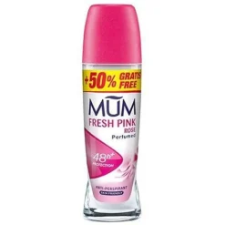 Mum Fresh Pink Rose Perfumed Desodorante Roll- On