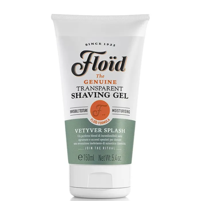 Hombre Floïd Gel de Afeitar Vetyver Splash
