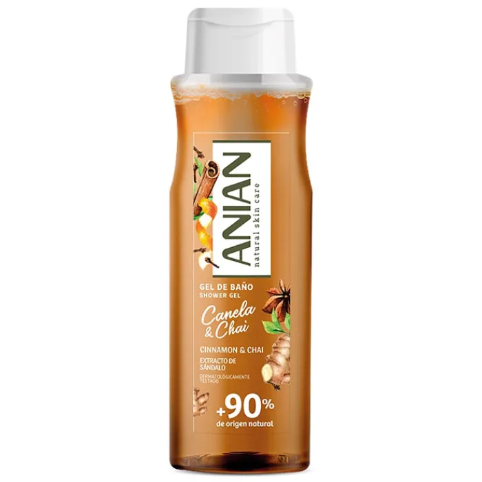 Anian Gel de Baño Canela & Chai
