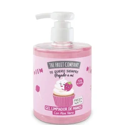 The Fruit Company Gel Limpiador de Manos Dosificador Fresa Nata