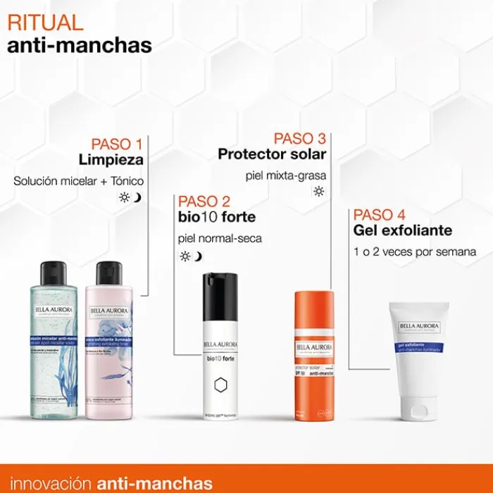 Bella Aurora Gel Solar Anti-Manchas SPF50