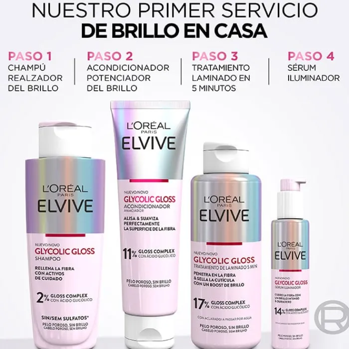 Elvive GLYCOLIC GLOSS Acondicionador