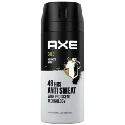 Hombre AXE GOLD Desodorante Spray Anti Sweat