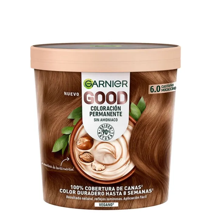 Garnier Good Coloración Nº 6.0 Castaño Mocaccino