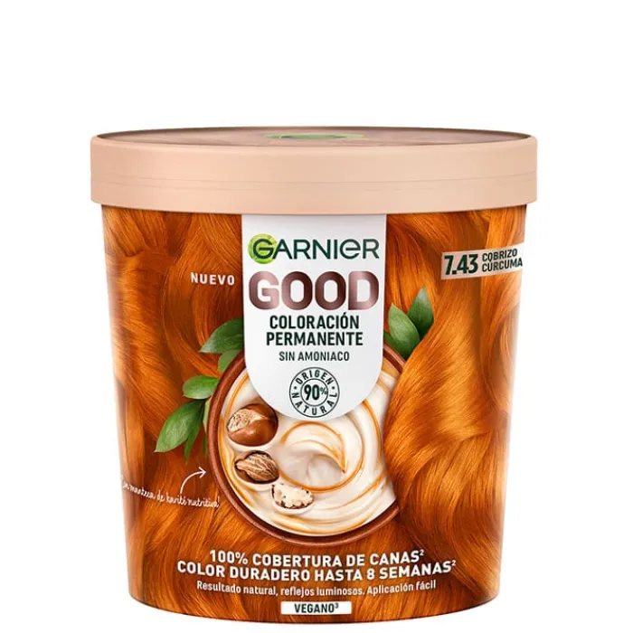 Garnier Good Coloración Nº 7.43 Cobrizo Cúrcuma