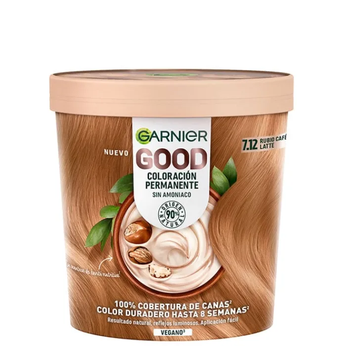 Garnier Good Coloración Nº 7.12 Rubio Café Latte
