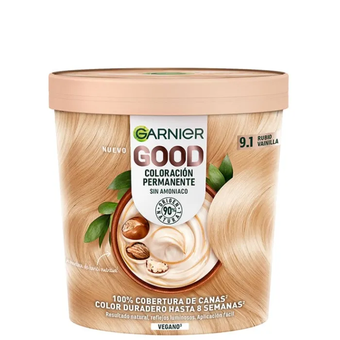 Garnier Good Coloración Nº 9.1 Rubio Vainilla