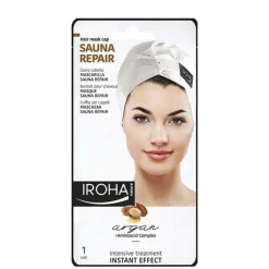 Iroha Nature Gorro Mascarilla Cabello Sauna Repair