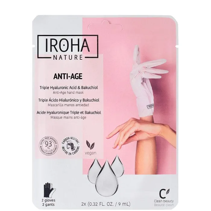 Iroha Nature Guantes Mascarilla Antiedad