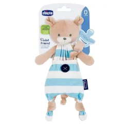 Chicco Guarda Chupetes Pocket Friend Azul 0 Meses+