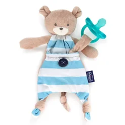 Chicco Guarda Chupetes Pocket Friend Azul 0 Meses+