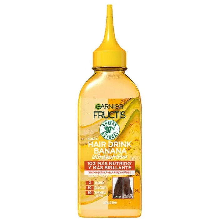 Fructis Hair Drink Banana Tratamiento Ultra Nutritivo
