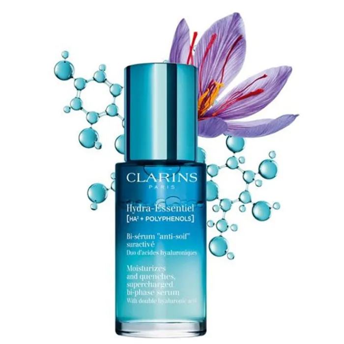 CLARINS Hydra-Essentiel Bi-Sérum Intensif "Anti-Soif"