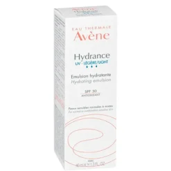Hombre Avène Hydrance UV Emulsión Hidratante Ligera