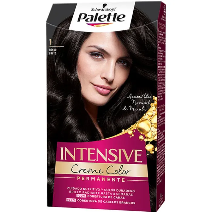 Palette Intense Color Cream Tinte Cabello Nº 1 Negro