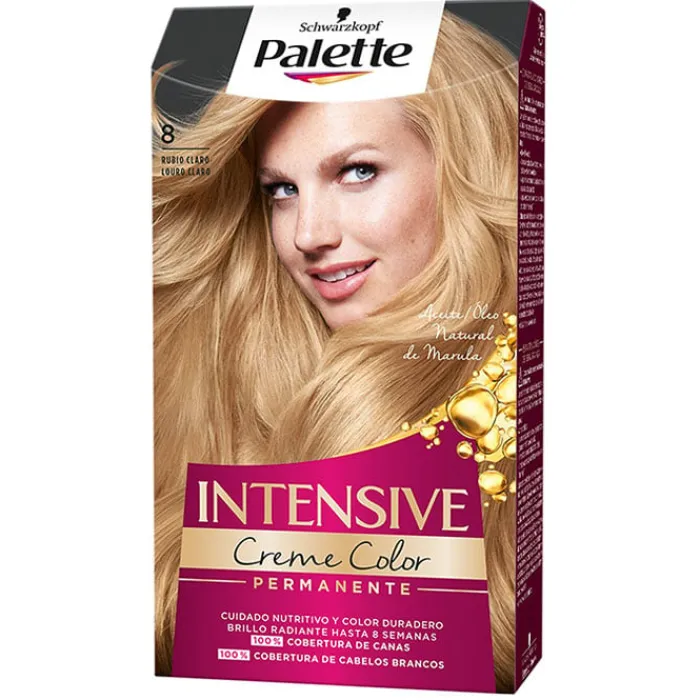 Palette Intense Color Cream Tinte Cabello Nº 8 Rubio Claro