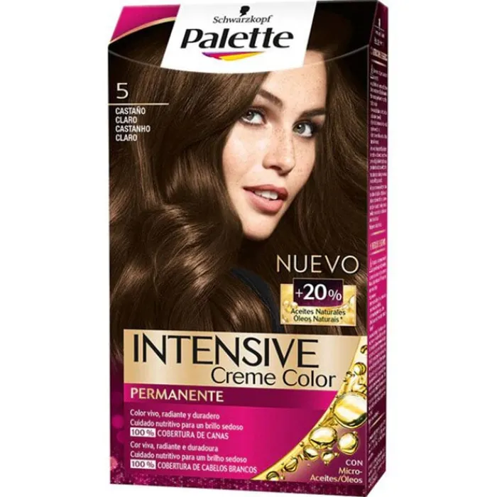 Palette Intense Color Cream Tinte Cabello Nº 5 Castaño Claro