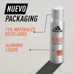 Hombre Adidas Intensive Desodorante Spray
