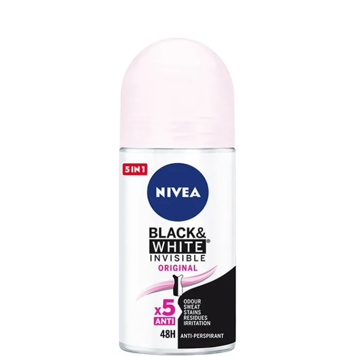 NIVEA Invisible Black & White Desodorante Roll-on