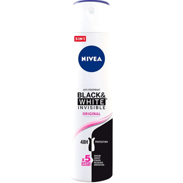 NIVEA Invisible Black & White Desodorante Spray
