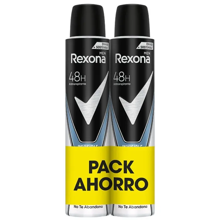 Hombre Rexona Invisible Ice Fresh Desodorante Spray Men