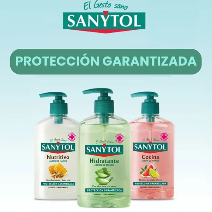 Sanytol Jabón de Manos Nutritivo