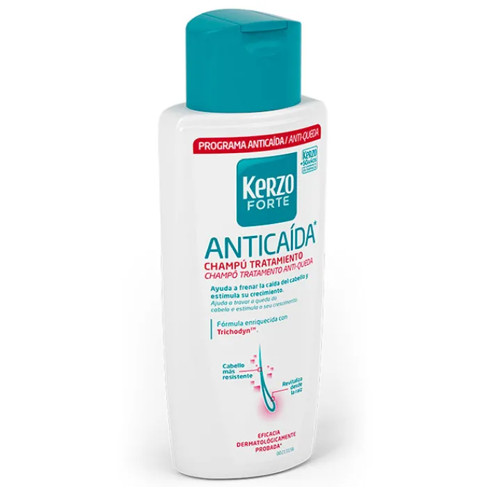 Hombre Kerzo Forte Champú Anti-Caída