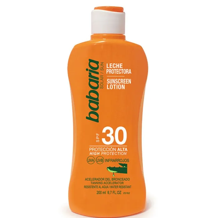 Babaria Leche Solar con Aloe Vera SPF30