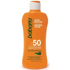 Babaria Leche Solar con Aloe Vera SPF50