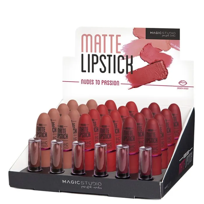 Magic Studio Lipstick Nudes to Passion