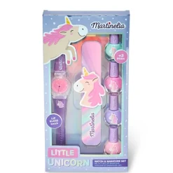 Martinelia Little Unicorn Watch & Manicure Set