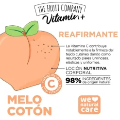 The Fruit Company Loción Corporal Vitamin+ Melocotón