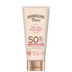 Hawaiian Tropic Loción Facial Glowing Protection SPF50