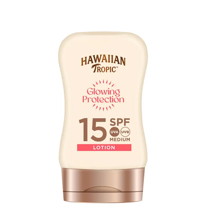 Hawaiian Tropic Loción Glowing Protection SPF15