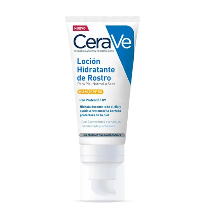 Hombre Cerave Loción Hidratante de Rostro SPF50
