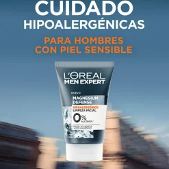 Hombre L'Oréal Men Expert Magnesium Defense Limpieza Facial