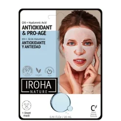 Iroha Nature Mascarilla Antioxidante y Antiedad Q10