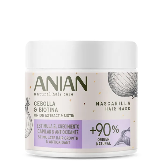 Anian Mascarilla Extracto de Cebolla & Biotina