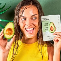 Iroha Nature Mascarilla Hidratante con Aguacate