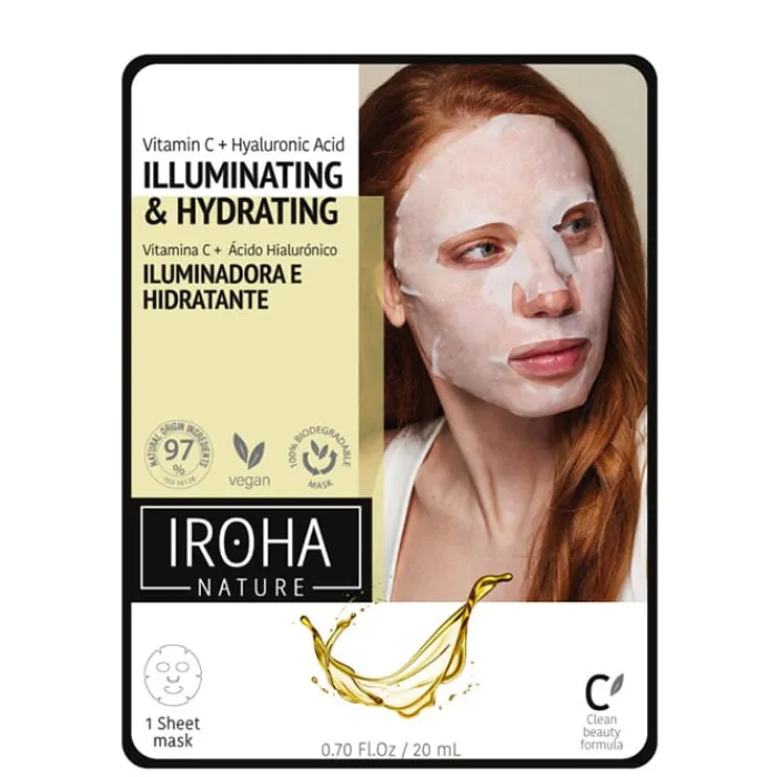 Iroha Nature Mascarilla Iluminadora e Hidratante Vitamina C