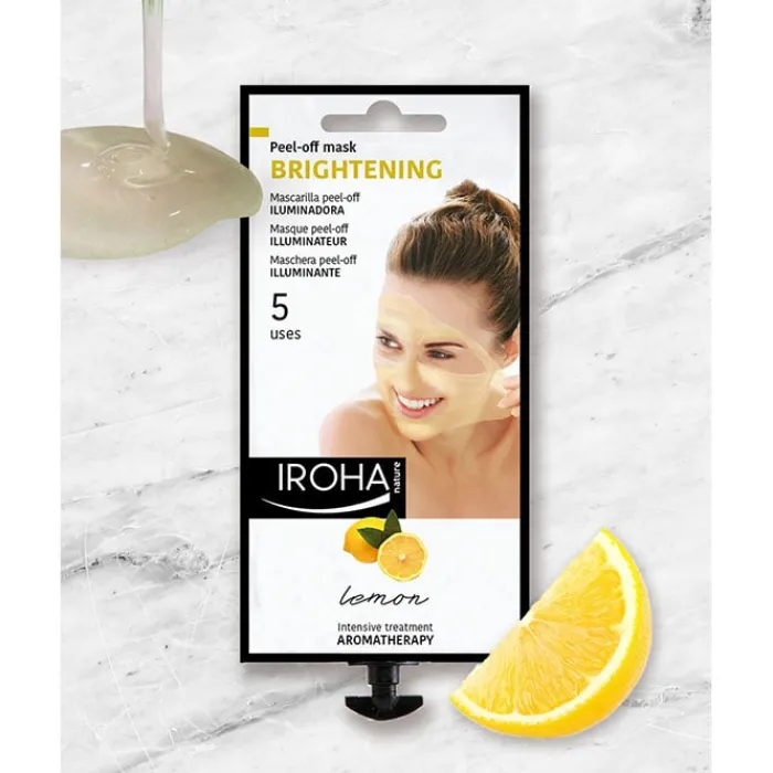 Iroha Nature Mascarilla Peel Off Iluminadora Limón