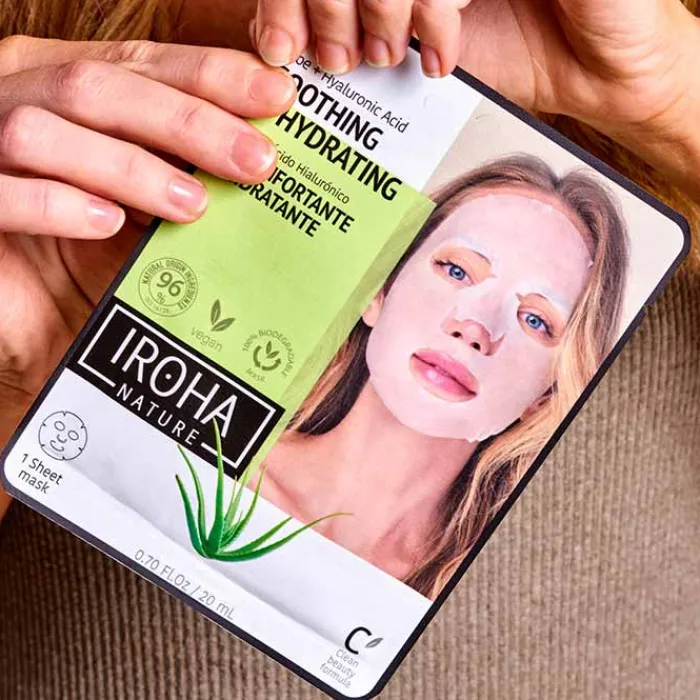 Iroha Nature Mascarilla Reconfortante e Hidratante Aloe Vera