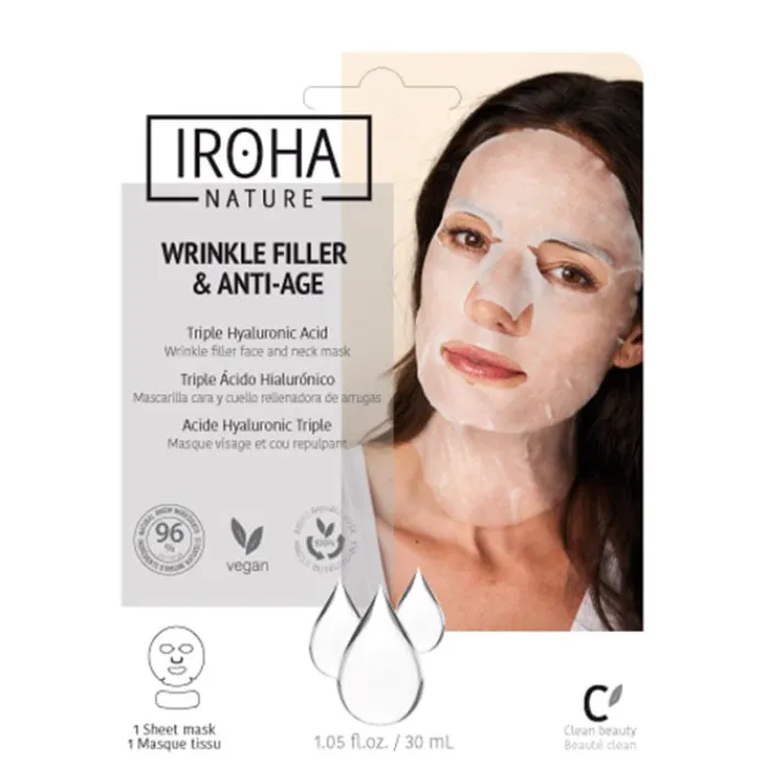 Iroha Nature Mascarilla Rellenadora y Antiedad